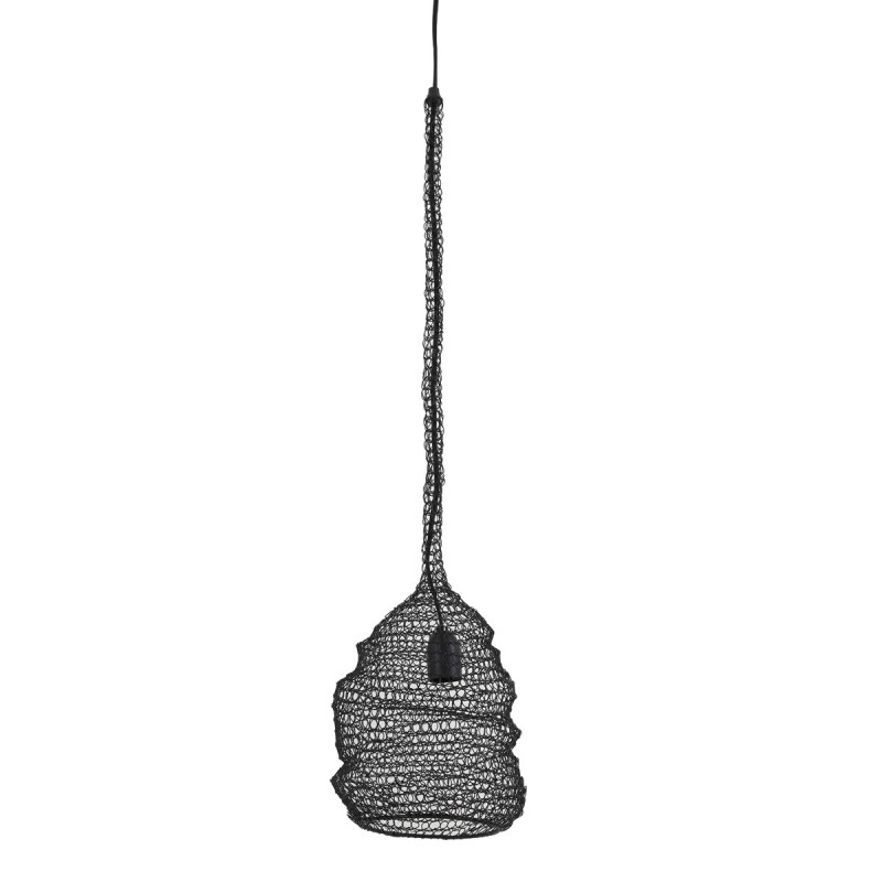 WIRE HANGING LAMP SMALL MATT BLACK 30